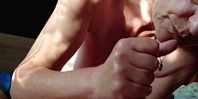 Milf and Gilf Blowjob