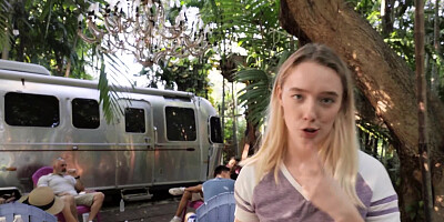 BBQ bitch is going to get her teen pussy REKT in POV