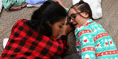 Aften Opal and Maya Farrell are being fucked by Van Wylde