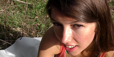 Brunette has an open minded boyfriend that encourages her to have anal with strangers