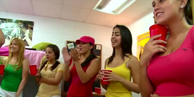 Pretty sexy coed chicks randomly swallows big cocksSee what amazing things happen in this particular dorm where a group See what amazing things happen in this particular dorm where a group of naughty sexy hot coeds gather together and swallow multiple coc