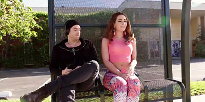 Insatiable Ginger Savannah Fox Enjoys Public Hook-Up