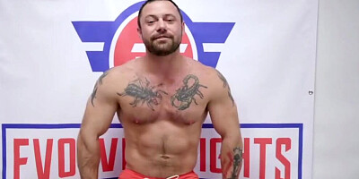 Male versus female wrestling match ended up with intense intercourse