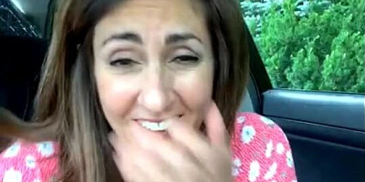 Busty MILF is showing tits and playing with her cunt on webcam