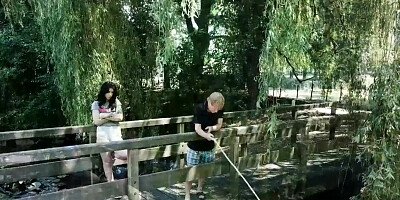 Grandpa Fucks Teen Takes the Teen Tight Pussy down Town with Titty Cumshot