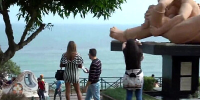 MILF hooker gets picked off the street to ride a hard cock