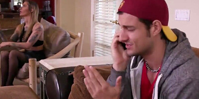 StepMom teaches StepSon how to fuck a women