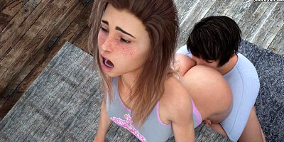 Milfy City: Christmas - Little 18yo Stepsister Has Anal Sex and Hot Fuck With Stepmom in Changing Room. Compilation - #1