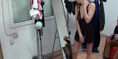 Jordi nails Daniela while she,s changing her clothes