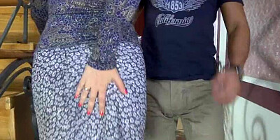 Slutty Russian MILF is fucked in head and cunt by a horny stepson