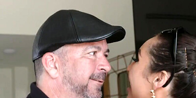 Stepson fucks stepma right in front of hubby