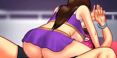 Summertime Saga: Stepbrother Loses His Virginity To His Stepsister, He Filled Her Pussy With Sperm - Ep117