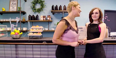 Ryan Keely and her girlfriend are enjoying in hardcore action