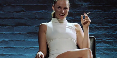 Amazing babe Tori Black is spanked and fucked by a horny lad