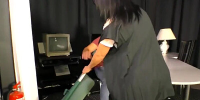 Aroused cougar is bouncing on the husband's friend's cock like a cowgirl