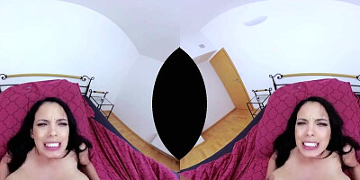 Katrina Moreno is riding boyfriend's cock in this hot VR
