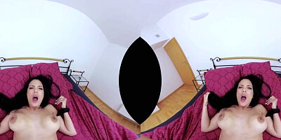 Katrina Moreno is riding boyfriend's cock in this hot VR