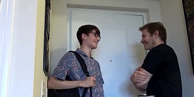 Brianna Beach is sucking and riding her stepson's hard pecker