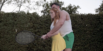 PURE TABOO Moody Teen Madi Collins Spites Stepmom By Fucking Her Hot Tennis Coach