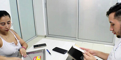Have an appointment with my teacher and the bitch wants to fuck me