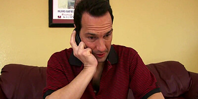 Cheating curvy housewife is having sex with husband's horny brother