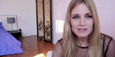 Naughty mom Rachael Cavalli seduces neighbor and goes down on him