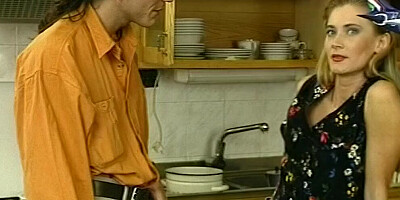 Einfach in der Kueche gefickt