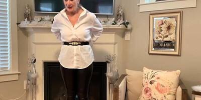 Danielle Dubonnet 65 Year Old MILF Try On #2