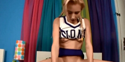 Odette Delacroix - little Blonde Cheerleader Discovered by Stepbrother