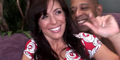 Stunning MILF Loving on a Big Thick Black Cock