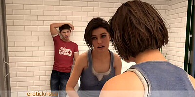 Family Affair Jill gets fucked in Bathroom