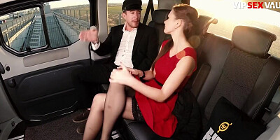 British Babe Tina Kay Crazy Fuck With Big Dick Chauffeur - VIP SEX VAULT