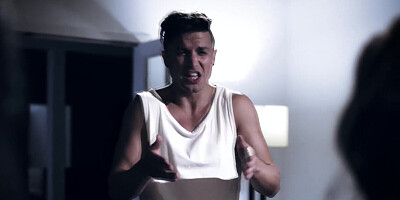 Mommy is about to have sex with her stepdaughter and her hot boyfriend