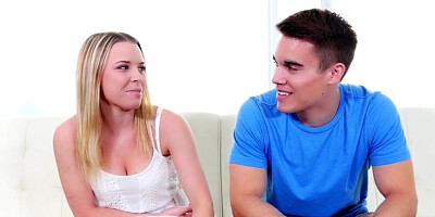 Aubrey Sinclair and her man are doing 69 before having sex