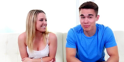 Aubrey Sinclair and her man are doing 69 before having sex