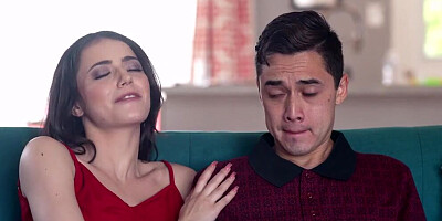 Beautiful Kylie Queen is a naughty stepsister who gets bonked