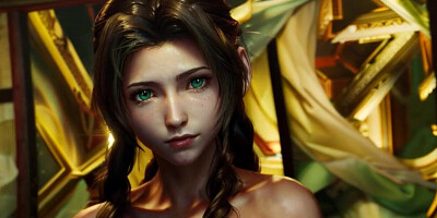 AI generated Aerith (Final Fantasy)