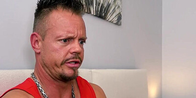 Lonely brunette wife is often very hungry for a hard cock