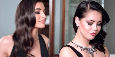 Emily Willis, Kenzie Taylor & Alina Lopez in great lesbian 3some