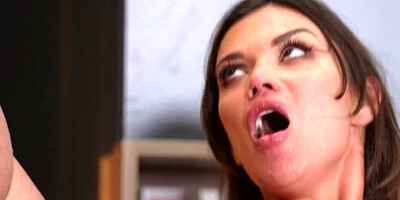 Alyssa Reece's threesome fantasy