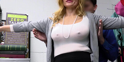 Karen A is getting fuckes inside the office by a stranger