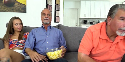 Compilation with slutty teen chicks fucking with dirty old guys