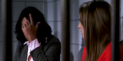 Naughty Lesbian Schoolgirl Punished by Mistress Strapon