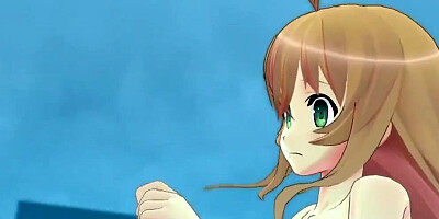 Cute anime babe is craving for some hard pussy drilling action