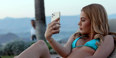 Cute blonde in bikini fucked hard by Latin pervert