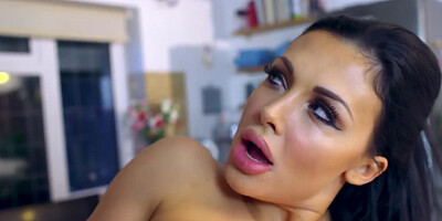 Female didn't know what to do other than do it with big dick