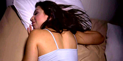 Creeping on Step Sis Sleeping now she wants to Fuck