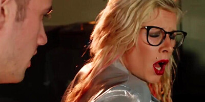 Daazzling MILF Tina fucks her neighbor and she does it so well