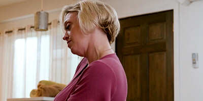 MOMMY'S BOY - MILF Dee Williams' Stepson Discovered Her Dirty Secret & Tried It On Her! ANAL GAPING