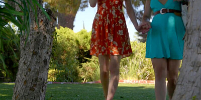 Hot Jogger Caught Babes in Woods & Joins for Threesome-GIRLSWAY